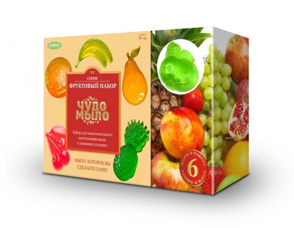 Набор Сделай своими руками. Чудо-Мыло (большой набор) Фруктовый набор